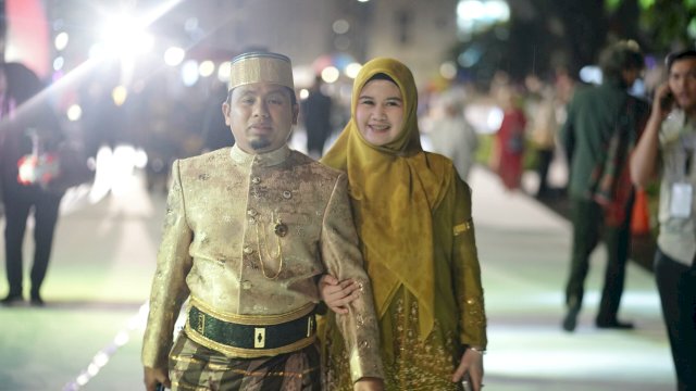 Ket: Wali Kota Parepare, Tasming Hamid bersama Ketua TP PKK Parepare, Andi Arfiah Tasming