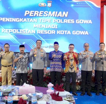 Jadi Polresta Gowa, DM Harap Institusi Kepolisian Makin Presisi dan Profesional