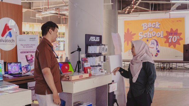 Sejumlah tenant di NIPAH PARK memberikan promo spesial dalam program Back to School yang berlangsung sejak 8 hingga 12 Juli 2026. (Dok. NIPAH PARK) 