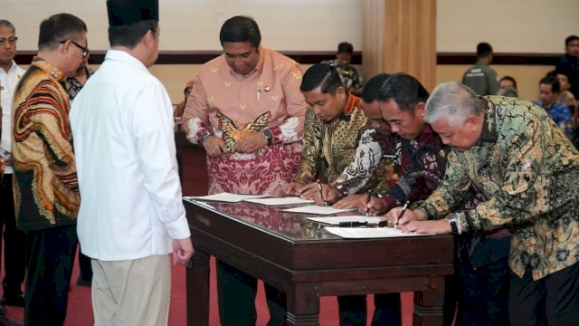 Ket: Rakor LP2B Sulsel