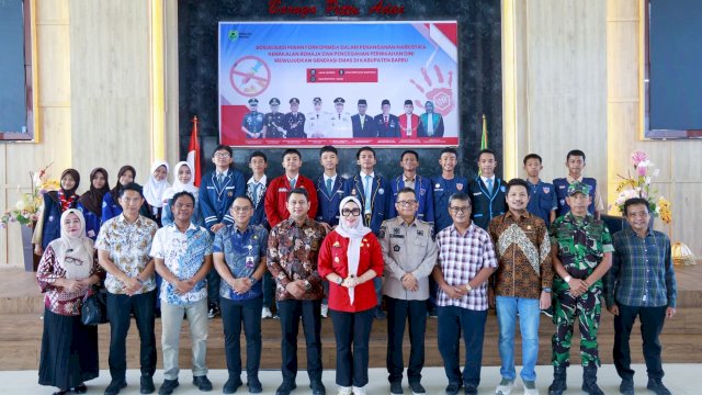 Ket: Deklarasi Bersama Pencegahan Narkoba dan Perkawinan Anak