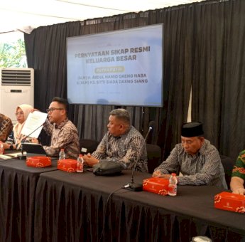 Dukung Hak Angket DPRD, Keluarga Besar Tegaskan Tak Beri Perlindungan Hukum ke Bupati Gowa