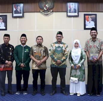 Terima Pengurus PCNU, Tasming Hamid Doakan Konfercab X Parepare Berjalan Lancar