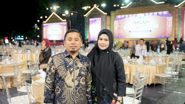 Ket: Wali Kota Parepare, Tasming Hamid dan Ketua TP PKK Parepare, Andi Arfiah Tasming