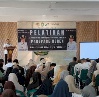 Parepare KEREN Cetak Wirausaha Baru, Hermanto Ajak Peserta Manfaatkan Pelatihan dengan Maksimal