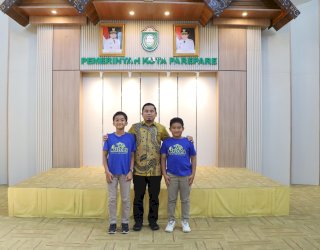 Tasming Hamid Beri Dukungan Penuh Dua Siswa Parepare yang Berlaga di ALOHA International Competition 2026