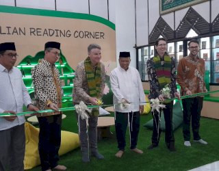 Hadir di Masjid Al-Markaz, Australian Reading Corner Perkuat Literasi dan Hubungan Indonesia-Australia