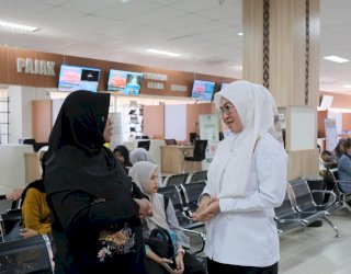 Husniah Talenrang Turun Langsung Pantau Layanan RSUD Syekh Yusuf dan MPP Gowa