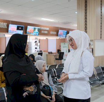 Husniah Talenrang Turun Langsung Pantau Layanan RSUD Syekh Yusuf dan MPP Gowa