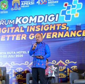 Kadis Kominfo Makassar Paparkan LONTARA+ di Forum Komdigi APEKSI 2026, Tuai Apresiasi Daerah Lain