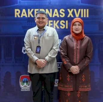 Munafri-Aliyah Kompak Hadiri Penutupan Rakernas APEKSI XVIII, Perkuat Sinergi Pusat dan Daerah