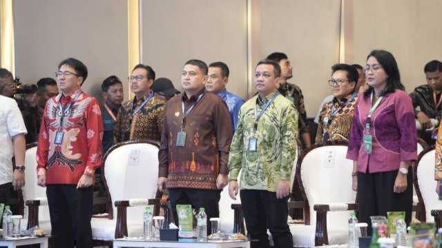 Wali Kota Makassar, Munafri Arifuddin saat menghadiri Dialog Kota Tangguh Bersama dalam rangkaian Rakernas XVIII APEKSI Tahun 2026 di Grand City Hall, Medan, Rabu (1/7/2026). (Foto: Istimewa)
