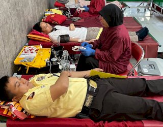 PLN UID Sulselrabar dan UPT Transfusi Darah Sulsel Gelar Donor Darah Rutin, Wujud Nyata Kepedulian terhadap Sesama