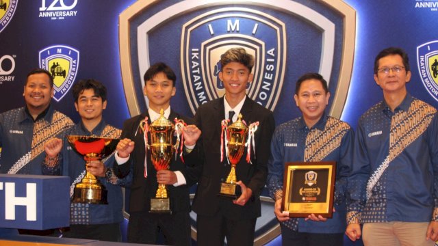 Tujuh rider Yamaha mendapatkan penghargaan Ikatan Motor Indonesia (IMI) Awards berkat pencapaian sepanjang tahun 2025. (Foto: Istimewa)
