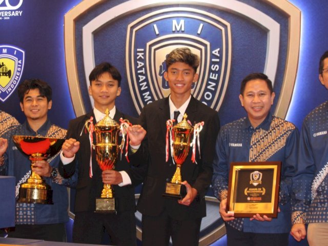 Catat Prestasi Gemilang, 7 Rider Yamaha Raih Penghargaan Ikatan Motor Indonesia Awards
