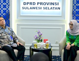 BNNP Sulsel Paparkan Program Unggulannya di Hadapan Ketua DPRD Sulsel