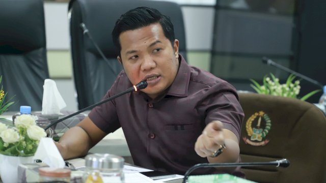 Anggota Komisi D DPRD Sulawesi Selatan dari Fraksi Partai Gerindra, Sultan Tajang. (Foto: Humas DPRD Sulsel)