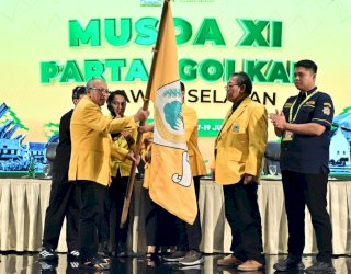 Terpilih Aklamasi, IAS Resmi Nakhodai Golkar Sulsel Periode 2026-2031