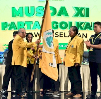 Terpilih Aklamasi, IAS Resmi Nakhodai Golkar Sulsel Periode 2026-2031