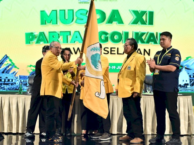 Terpilih Aklamasi, IAS Resmi Nakhodai Golkar Sulsel Periode 2026-2031