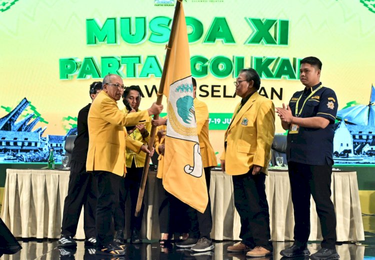 Terpilih Aklamasi, IAS Resmi Nakhodai Golkar Sulsel Periode 2026-2031