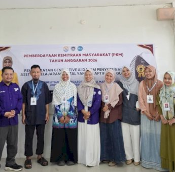 Dosen FIP UNM Latih Guru MAN Insan Cendekia Gowa Manfaatkan Generative AI untuk Penyusunan Aset Pembelajaran Digital Adaptif