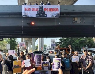 Disebut Londe Ireng, AJI Makassar dan Organisasi Masyarakat Sipil Desak Prabowo Minta Maaf