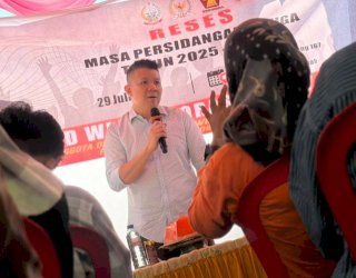 Reses Edward Horas di Ujung Tanah, Masyarakat Harapkan Solusi Air Bersih dan Pemberdayaan Ekonomi