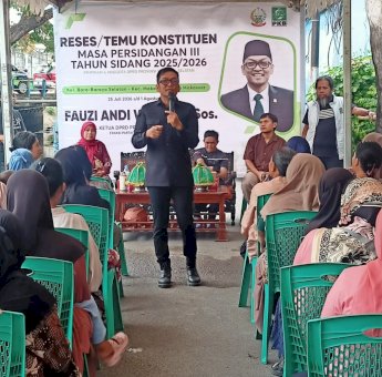 Reses di Bara-Baraya Selatan, Fauzi Andi Wawo Dorong Pendampingan Keluarga Lewat Program KK Binaan
