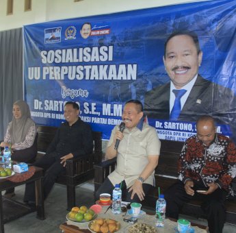 Sartono Jadikan Sosialisasi UU sebagai Ruang Dialog dan Serap Aspirasi Warga Gegeran
