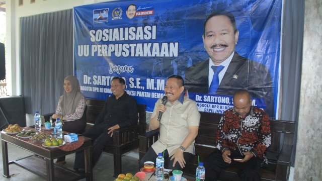 Sartono Jadikan Sosialisasi UU sebagai Ruang Dialog dan Serap Aspirasi Warga Gegeran