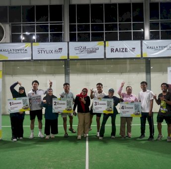 Stylix Padel Challenge Kalla Toyota, Rekatkan Silaturahmi Komunitas dan Jurnalis