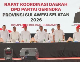 Rakorda Gerindra Sulsel, DM: Satukan Semangat Menangkan Pemilu 2029