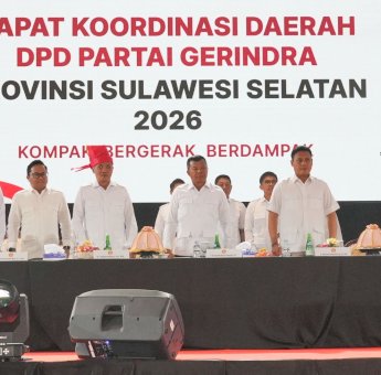 Rakorda Gerindra Sulsel, DM: Satukan Semangat Menangkan Pemilu 2029