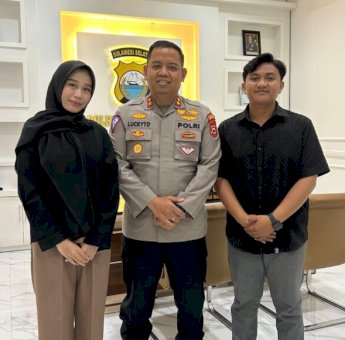 Harumkan Nama Bulukumba di Mabes Polri, Juara Nasional Film AI Terima Apresiasi Kapolres