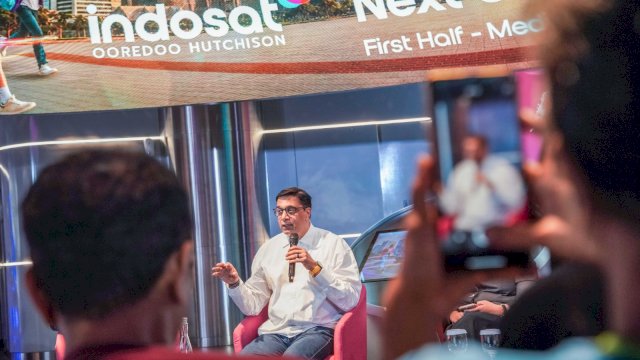 President Director and Chief Executive Officer Indosat Ooredoo Hutchison, Vikram Sinha. (Dok. Indosat Ooredoo Hutchison)