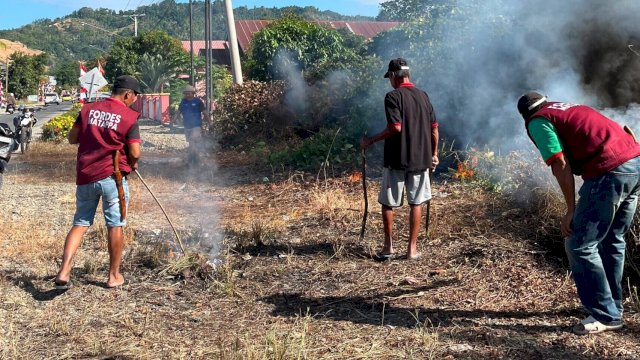 Ket: Fordes Matappa Kerja Bakti Serentak