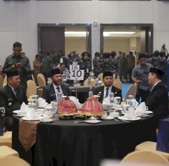 Wali Kota Parepare Hadiri Tasyakuran Satu Tahun Kodaeral, Tegaskan Pentingnya Sinergi Jaga Kedaulatan Maritim