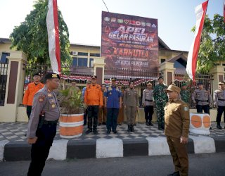Apel Gelar Pasukan Karhutla Digelar di Parepare, Sinergi TNI-Polri dan Pemkot Diperkuat