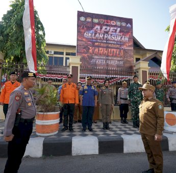 Apel Gelar Pasukan Karhutla Digelar di Parepare, Sinergi TNI-Polri dan Pemkot Diperkuat