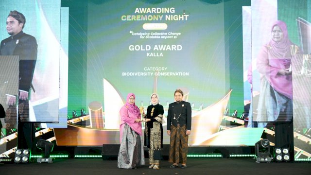 Program Aksi Mangrove KALLA berhasil meraih penghargaan di level nasional dalam ajang Indonesia Social Responsibility Award (ISRA) 2026. (Dok. KALLA Group) 