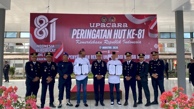 Sebanyak 731 WBP Lapas Narkotika Samarinda mendapatkan remisi di perayaan HUT Kemerdekaan RI Ke-81. (Dok. Lapas Narkotika Samarinda)