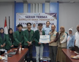 15 Mahasiswa FPIK UMI Terima Beasiswa Pendidikan YBM PLN UIP Sulawesi