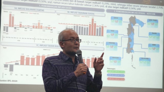 Kepala Bank Indonesia Sulawesi Selatan, Rizki Ernadi Wimanda dalam Media Engagement BI Sulsel, di Pullman Hotel Bali, Kamis, (27/08/2026). (Dok. Istimewa) 