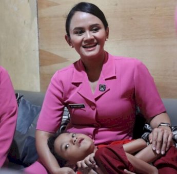 Di Balik Seragam Ketua Bhayangkari Bulukumba, Ada Kasih dan Jiwa Kepedulian Tinggi