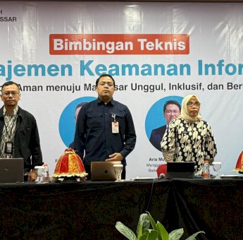 Kominfo Makassar Bekali OPD Cegah Risiko Serangan Siber