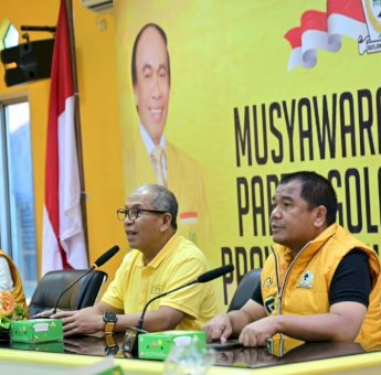 Rapat Internal Perdana Dibawah Nakhoda IAS, Golkar Sulsel Matangkan Persiapan Roadshow ke Daerah