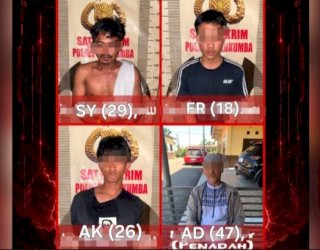 CCTV Bongkar Aksi Pencurian 700 Kg Kopra di Bulukumba, 3 Pelaku dan 1 Penadah Diamankan