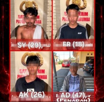 CCTV Bongkar Aksi Pencurian 700 Kg Kopra di Bulukumba, 3 Pelaku dan 1 Penadah Diamankan