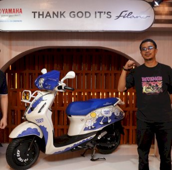 Gelar Independence Ride, Cara Komunitas Yamaha Grand Filano di Makassar Rayakan Kemerdekaan